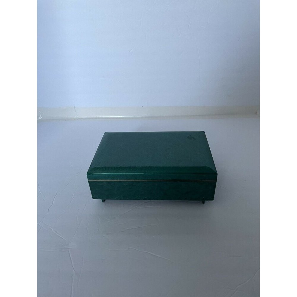 Lacquerware Music Box - Aqua/Otagiri